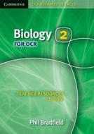 Biology 2 For Ocr Teacher Resources Cd-rom di Phil Bradfield edito da Cambridge University Press
