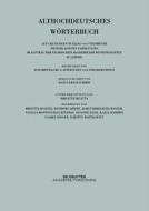Bd VI: M N. 11. Lieferung (Morachsamo Bis Muot) edito da Walter de Gruyter