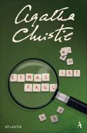 Etwas ist faul di Agatha Christie edito da Atlantik Verlag
