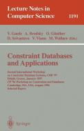 Constraint Databases and Applications edito da Springer Berlin Heidelberg