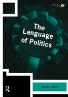 The Language of Politics di Adrian Beard edito da Taylor & Francis Ltd