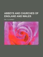 Abbeys and Churches of England and Wales di Rev T. G. Bonney edito da Rarebooksclub.com
