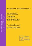 Existence, Culture, and Persons edito da De Gruyter