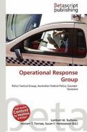Operational Response Group edito da Betascript Publishing