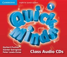 Quick Minds Level 1 Class Audio Cds (4) Spanish Edition di Herbert Puchta, Gunter Gerngross, Peter Lewis-Jones edito da Cambridge University Press