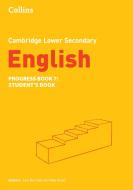 Lower Secondary English Progress Book Student's Book: Stage 7 di Julia Burchell, Mike Gould edito da HarperCollins Publishers