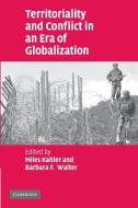 Territoriality and Conflict in an Era of Globalization edito da Cambridge University Press