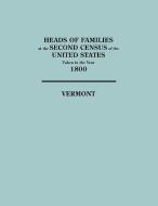 Heads of Families at the Second Census of the United States Taken in the Year 1800 di United States, Bureau Of The Census United States edito da Clearfield
