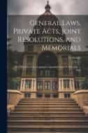 General Laws, Private Acts, Joint Resolutions, and Memorials: 1St-11Th Sess. of the Legislative Assembly; Sept. 9, 1861-Jan. 3, 1876 di Colorado edito da LEGARE STREET PR