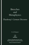 Breeches and Metaphysics di S. S. Prawer edito da Routledge