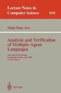 Analysis and Verification of Multiple-Agent Languages edito da Springer Berlin Heidelberg