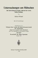 Untersuchungen am Hühnchen di Robert G. Wetzel edito da Springer Berlin Heidelberg