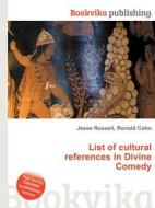 List Of Cultural References In Divine Comedy edito da Book On Demand Ltd.