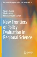 New Frontiers of Policy Evaluation in Regional Science edito da SPRINGER NATURE