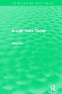 Inside India Today di Dilip Hiro edito da Taylor & Francis Ltd