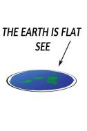 The Earth Is Flat See: Notebook Journal Diary 110 Lined Pages di Christopher Sullivan edito da LIGHTNING SOURCE INC