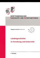 Landesgeschichte in Forschung und Unterricht, 4. Jahrgang di Gerhard Fritz, Eva Luise Wittneben edito da Kohlhammer W.