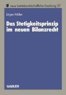Das Stetigkeitsprinzip im neuen Bilanzrecht di Jürgen Müller edito da Gabler Verlag