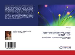 Recovering Memory Kernels in Heat Flow di Enno Pais, . . Jaan, . . Janno edito da LAP Lambert Academic Publishing