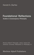 Foundational Reflections di H. A. Durfee edito da Springer Netherlands