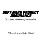 Software Product Assurance di William L. Bryan, Jones Carole Bryan edito da ADDISON WESLEY PUB CO INC