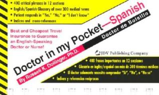 Doctor in My Pocket Spanish/English di Russell K. Dollinger edito da Booksmythe