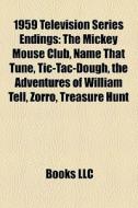 1959 Television Series Endings: The Mick di Books Llc edito da Books LLC, Wiki Series