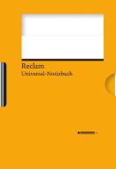 Reclams Universal-Notizbuch (orange) edito da Reclam Philipp Jun.