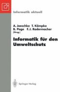 Informatik für den Umweltschutz edito da Springer Berlin Heidelberg