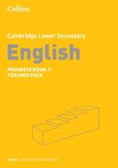 Lower Secondary English Progress Book Teacher's Pack: Stage 7 di Julia Burchell, Mike Gould edito da HarperCollins Publishers