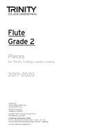 Trinity College London: Flute Exam Pieces Grade 2 2017-2020 (part Only) edito da Trinity College London Press