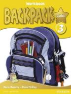 Backpack Gold 3 Workbook & Audio CD N/E pack di Diane Pinkley edito da Pearson Education
