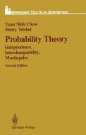 Probability Theory di Yuan Shih Chow, Henry Teicher edito da Springer-verlag New York Inc.