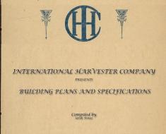 International Harvester Building Plans and Specifications di Sarah J Tomac edito da Deborah Quick