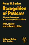 Recognition of Patterns di Peter W. Becker edito da Springer Vienna