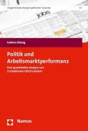 Politik und Arbeitsmarktperformanz di Kathrin Dümig edito da Nomos Verlagsges.MBH + Co