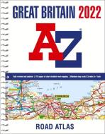 Great Britain A-z Road Atlas 2022 (a4 Spiral) di A-Z maps edito da Harpercollins Publishers