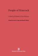 People of Rimrock edito da Harvard University Press