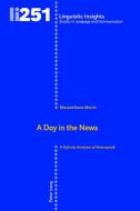 A Day in the News di Massimiliano Morini edito da Lang, Peter