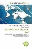 Apartheid En Afrique Du Sud di #Miller,  Frederic P.