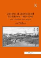 Cultures Of International Exhibitions 1840-1940 di Marta Filipova edito da Taylor & Francis Ltd