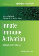 Innate Immune Activation edito da Springer New York
