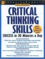 Critical Thinking Skills Succe di Starkey edito da Learning Express Llc