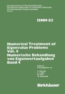 Numerical Treatment of Eigenvalue Problems Vol.4 / Numerische Behandlung von Eigenwertaufgaben Band 4 di Albrecht, Collatz edito da Birkhäuser Basel