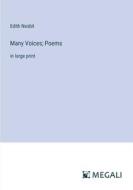 Many Voices; Poems di Edith Nesbit edito da Megali Verlag