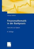 Finanzmathematik In Der Bankpraxis di Thomas Heidorn edito da Gabler Verlag