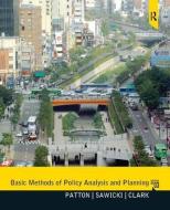 Basic Methods of Policy Analysis and Planning di Carl Patton, David S. Sawicki, Jennifer Clark edito da Taylor & Francis Inc