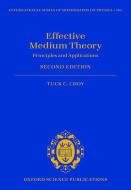 Effective Medium Theory di Tuck C. Choy edito da OUP Oxford