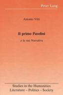 Il primo Pasolini di Antonio Vitti edito da Lang, Peter