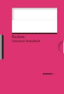 Reclams Universal-Notizbuch (magenta) edito da Reclam Philipp Jun.